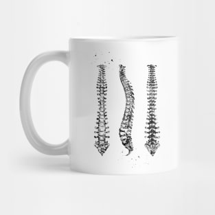 Human Spine Mug